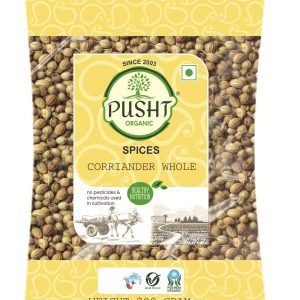 Pusht Organic Corriander Whole 200Gm