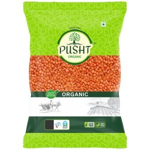 Pusht Organic Masoor Malka 1Kg