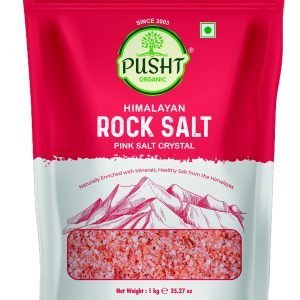 Pusht Organic Pink Salt (Crystal) 1Kg